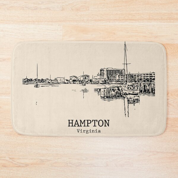 Item preview, Hampton - Virginia designed and sold by Lakeric Cityscapes.