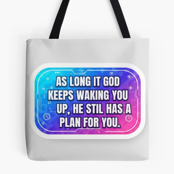 Item preview, God Has A Plan For You Purpose Spiritual Quote Sticker designed and sold by Scro-Ciob-Shop.