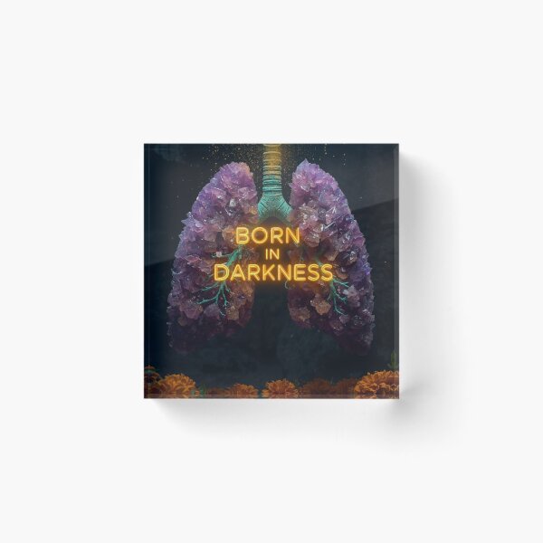 Item preview, Born in Darkness Crystal Lungs designed and sold by Nela Creative Lab.