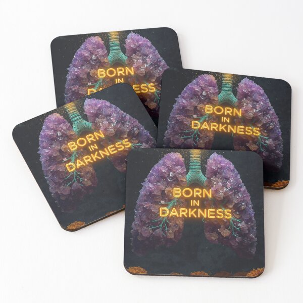 Item preview, Born in Darkness Crystal Lungs designed and sold by Nela Creative Lab.