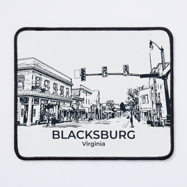 Item preview, Blacksburg - Virginia designed and sold by Lakeric Cityscapes.