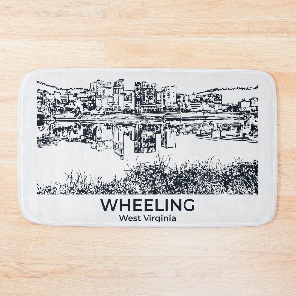 Item preview, Wheeling - West Virginia designed and sold by Lakeric Cityscapes.