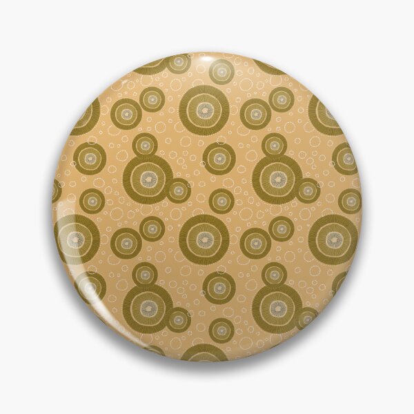 Item preview, Hand-Painted Sunbursts & Textural Dots designed and sold by phatlizzardart.