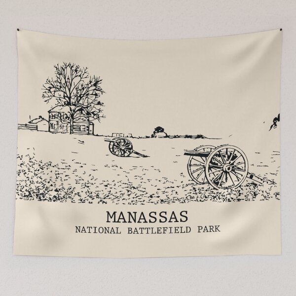 Item preview, Manassas National Battlefield Park designed and sold by Lakeric Cityscapes.