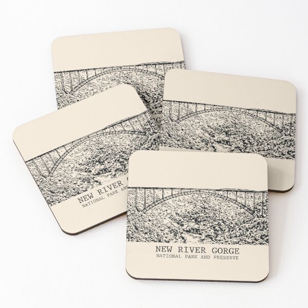 Item preview, New River Gorge National Park and Preserve designed and sold by Lakeric Cityscapes.