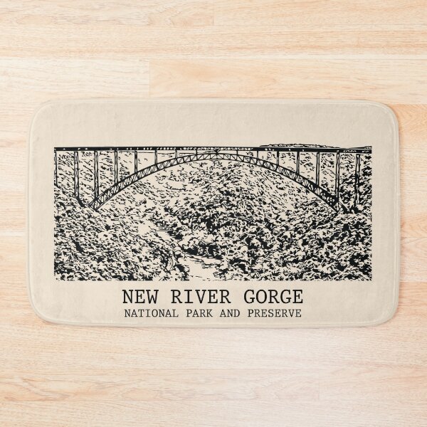 Item preview, New River Gorge National Park and Preserve designed and sold by Lakeric Cityscapes.