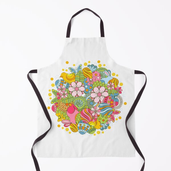 Item preview, Happy Easter Colorful Floral Doodle Spring Aesthetic designed and sold by Tamer ⭐⭐⭐⭐⭐.