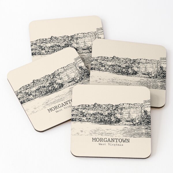 Item preview, Morgantown - West Virginia designed and sold by Lakeric Cityscapes.