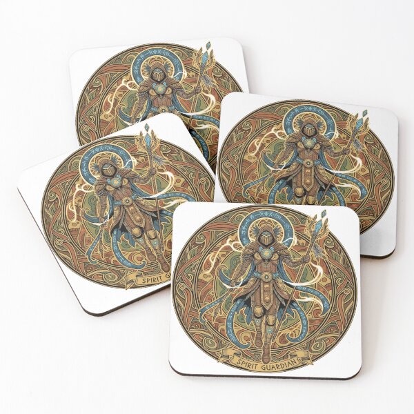 Item preview, Spirit Guardian Shield Emblem | Dark Medieval Warrior Collection designed and sold by Bittor18.