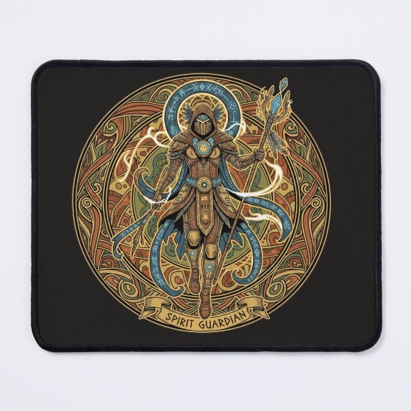 Item preview, Spirit Guardian Shield Emblem | Dark Medieval Warrior Collection designed and sold by Bittor18.