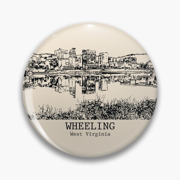 Item preview, Wheeling - West Virginia designed and sold by Lakeric Cityscapes.