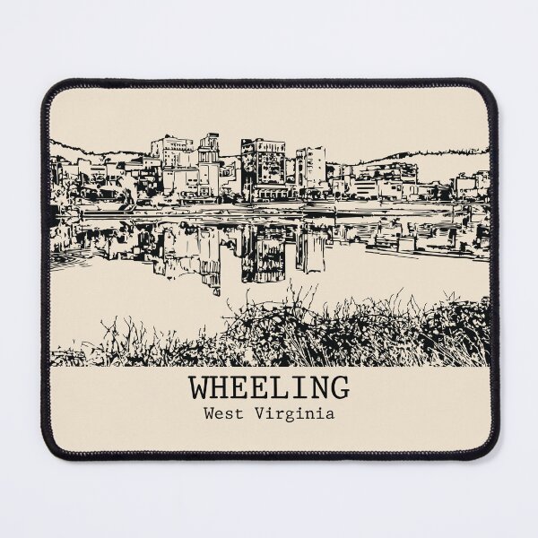 Item preview, Wheeling - West Virginia designed and sold by Lakeric Cityscapes.