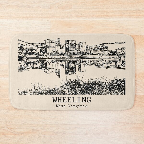 Item preview, Wheeling - West Virginia designed and sold by Lakeric Cityscapes.