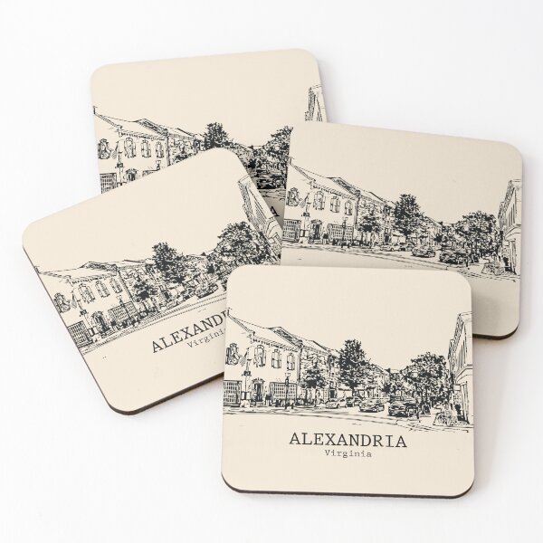 Item preview, Alexandria - Virginia designed and sold by Lakeric Cityscapes.