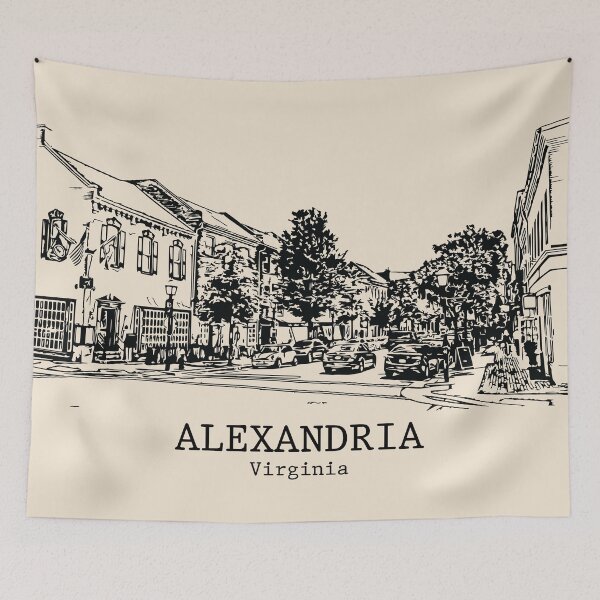 Item preview, Alexandria - Virginia designed and sold by Lakeric.