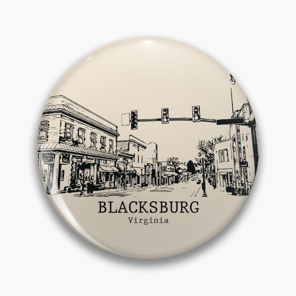 Item preview, Blacksburg - Virginia designed and sold by Lakeric Cityscapes.