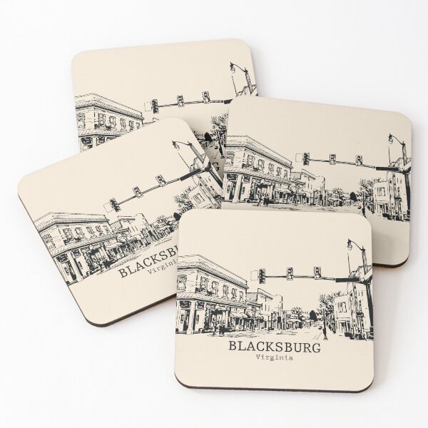 Item preview, Blacksburg - Virginia designed and sold by Lakeric Cityscapes.