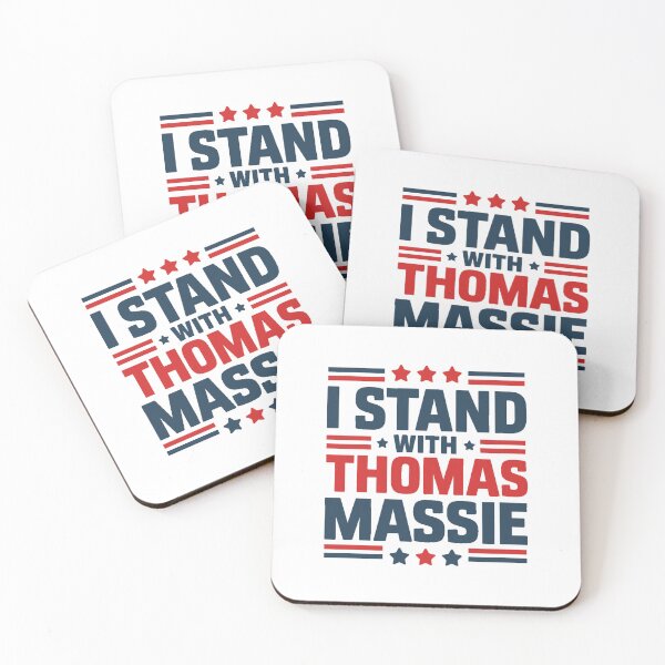 Item preview, I Stand with Thomas Massie designed and sold by DexertimaArt.