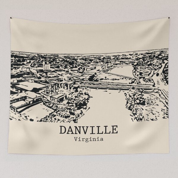 Item preview, Danville - Virginia designed and sold by Lakeric Cityscapes.