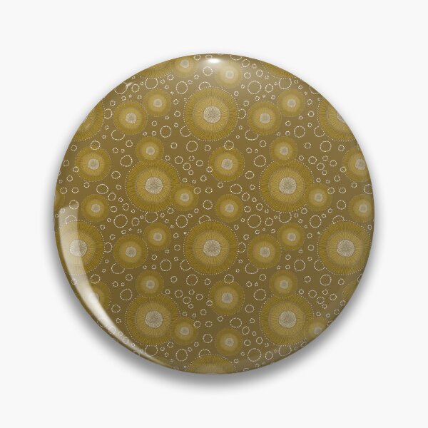 Item preview, Hand-Painted Sunbursts & Textural Dots designed and sold by phatlizzardart.