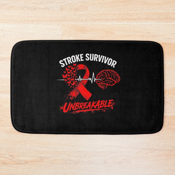 Item preview, Stroke Awareness Unbreakable Survivor Red Ribbon Butterfly designed and sold by clothesy7.