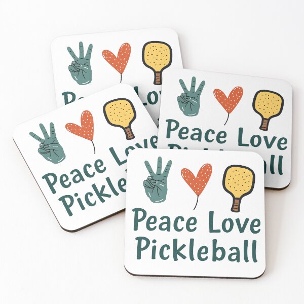 Item preview, Peace Love Pickleball Shirt – Boho Hippie Paddle Hand Drawn Design designed and sold by Vajid Designs .