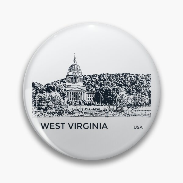 Item preview, West Virginia State USA designed and sold by Lakeric Cityscapes.
