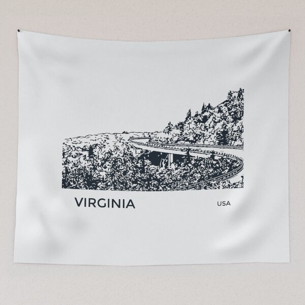 Item preview, Virginia USA designed and sold by Lakeric Cityscapes.