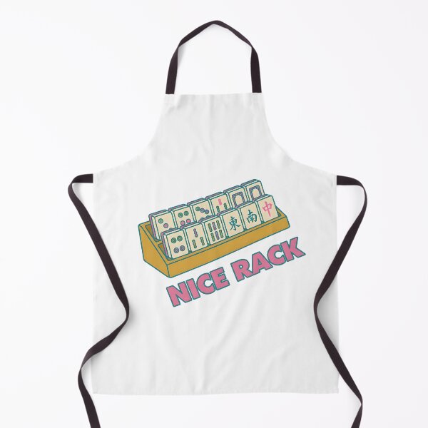 Item preview, Nice Rack Mahjong Retro Design designed and sold by postmarkpaw.