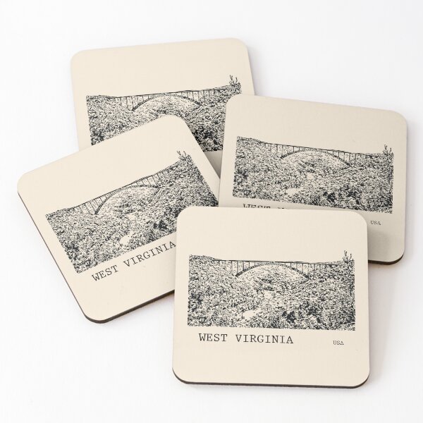 Item preview, West Virginia USA designed and sold by Lakeric Cityscapes.