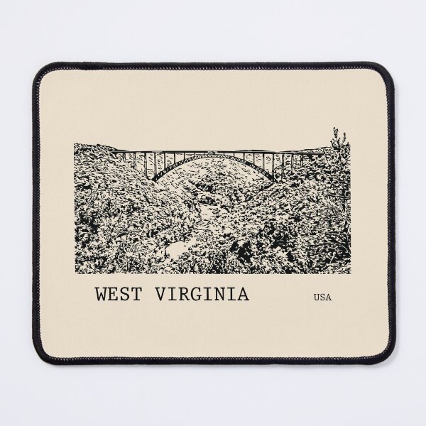 Item preview, West Virginia USA designed and sold by Lakeric Cityscapes.