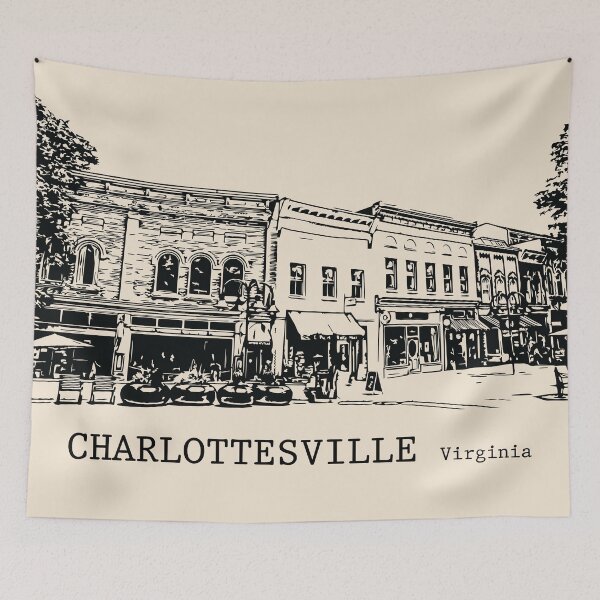 Item preview, Charlottesville Virginia designed and sold by Lakeric Cityscapes.