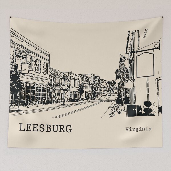 Item preview, Leesburg Virginia designed and sold by Lakeric Cityscapes.