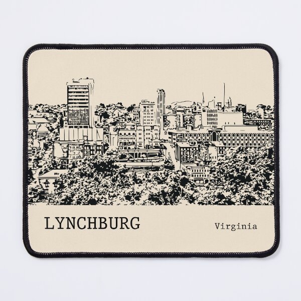 Item preview, Lynchburg Virginia designed and sold by Lakeric Cityscapes.
