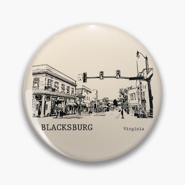 Item preview, Blacksburg Virginia designed and sold by Lakeric Cityscapes.