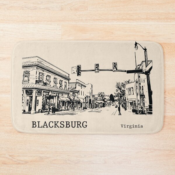 Item preview, Blacksburg Virginia designed and sold by Lakeric Cityscapes.