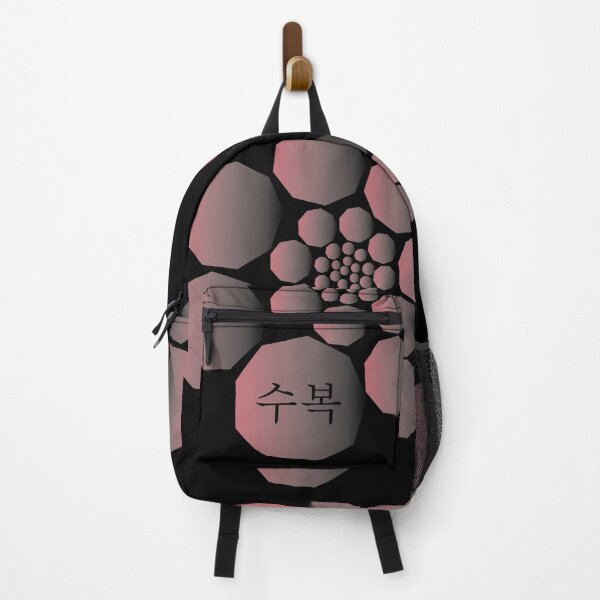 Item preview, Pink degraded Geometric Spiral – Abstract Abundance & Longevity Enneagon Pattern designed and sold by SurfaceLab.