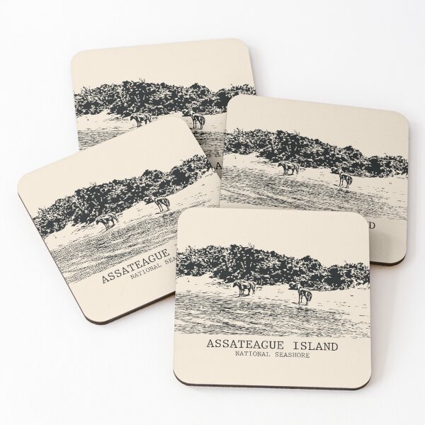 Item preview, Assateague Island National Seashore designed and sold by Lakeric Cityscapes.