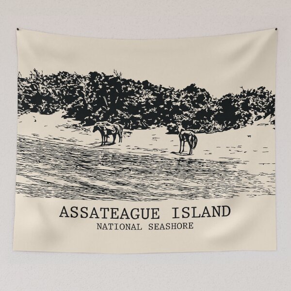 Item preview, Assateague Island National Seashore designed and sold by Lakeric Cityscapes.