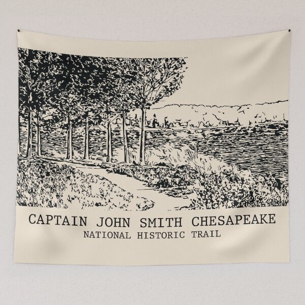 Item preview, Captain John Smith Chesapeake National Historic Trail designed and sold by Lakeric Cityscapes.