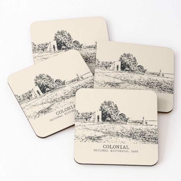 Item preview, Colonial National Historical Park designed and sold by Lakeric Cityscapes.
