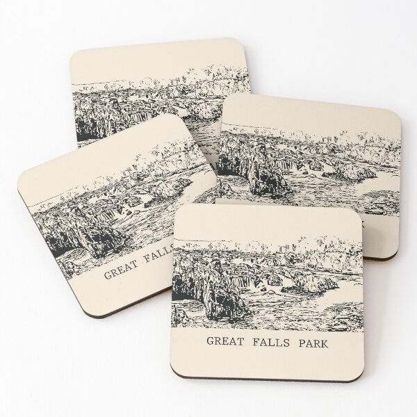 Item preview, Great Falls Park designed and sold by Lakeric Cityscapes.