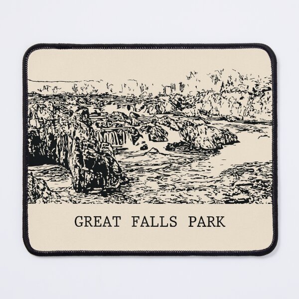 Item preview, Great Falls Park designed and sold by Lakeric Cityscapes.