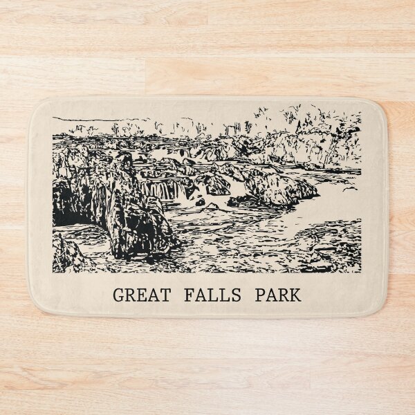Item preview, Great Falls Park designed and sold by Lakeric Cityscapes.