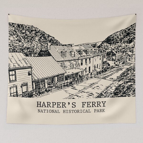 Item preview, Harper’s Ferry National Historical Park designed and sold by Lakeric Cityscapes.