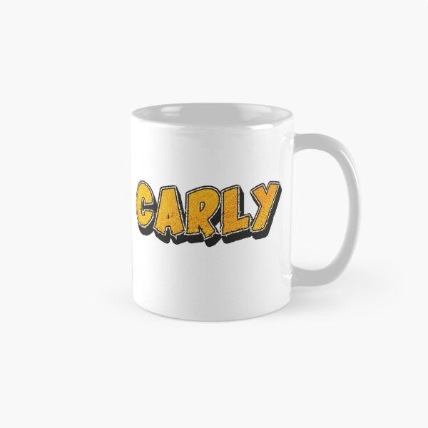 Aperçu de l'œuvre Carly, un design de prénom personnalisé et amusant pour femmes et filles créée et vendue par Watsonarts.