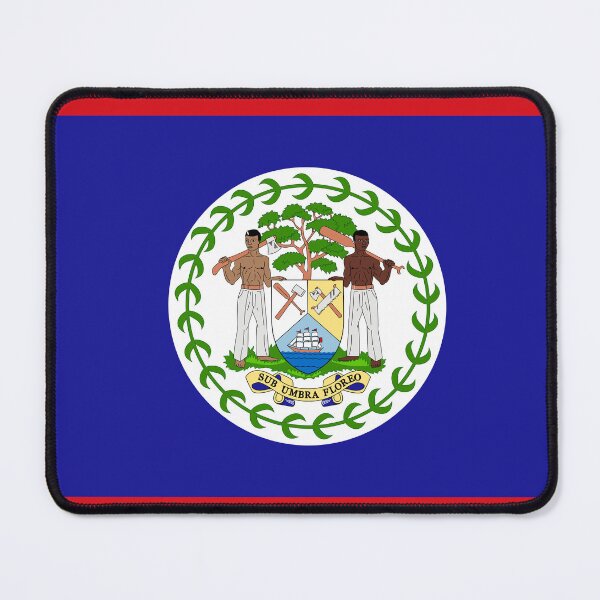 Item preview, Classic Belize National Flag - Belizean Pride & Caribbean Heritage designed and sold by NTGUILTY.