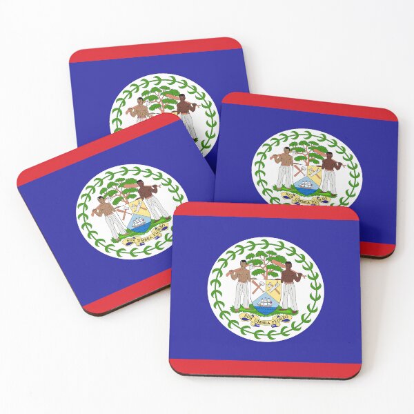 Item preview, Classic Belize National Flag - Belizean Pride & Caribbean Heritage designed and sold by NTGUILTY.