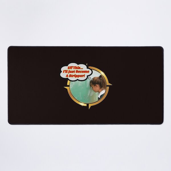 Item preview, stripper career decision logo designed and sold by VWscout2.