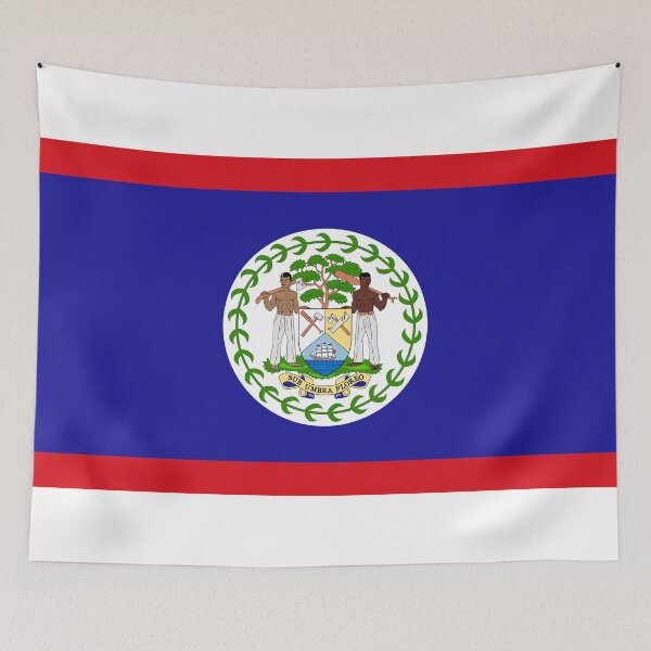 Item preview, Classic Belize National Flag - Belizean Pride & Caribbean Heritage designed and sold by NTGUILTY.
